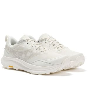 Saucony Peregrine 16 Gtx Ivory Trainers - White