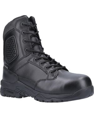 Magnum Strike Force 8.0 Leather Safety Boots - Black