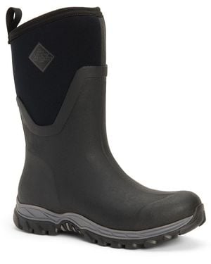 Muck Boot Arctic Sport Mid Rubber Wellington Boots - Black