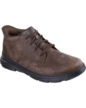 Skechers Arch Fit Garza Ridley Stivali Caviglia - Marrone