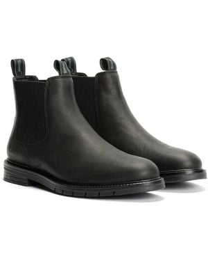 TOWER London Tower London Harbour Leather Chelsea Boots - Black