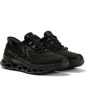 Skechers Slip-Ins Glide Step Altus Mesh Trainers - Black