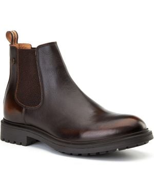Base London Roebuck Leather Boots - Brown