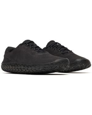Merrell Vapor Glove 7 Leather Trail Running Shoes - Black