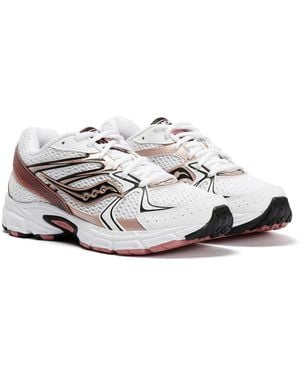 Saucony Ride Millennium/Rose Trainers - White