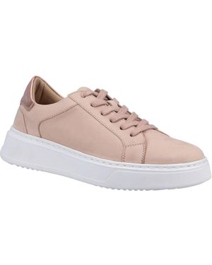 Hush Puppies Camille Leder-sneaker - Pink