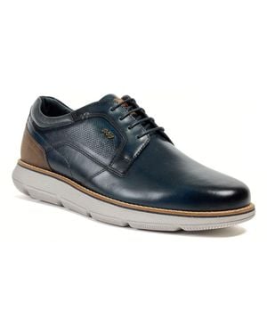 Pod Finch Leather Lace-Up Shoes - Blue