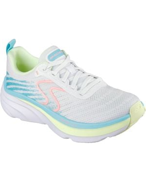 Skechers D'Lux Vapor Cool Breeze Textile /Multi Trainers - Blue