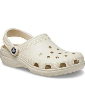 Crocs™ Classic Clog Synthetic Bone Clogs - White