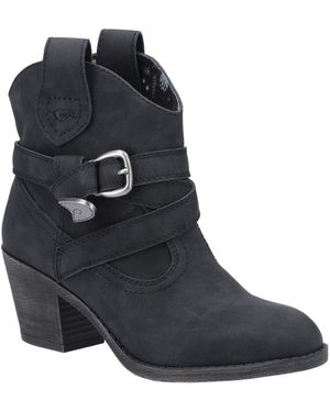 Rocket Dog Satire Botas Negras De Mujer - Azul