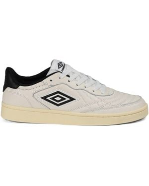 Umbro Clayton Leather /Pastel/ Trainers - White