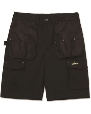 Caterpillar Nexus Holster Stretch Cotton Work Shorts - Black