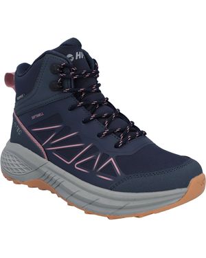 Hi-Tec Litespeed Mid Stratified Sea/Cedar Wood/ Hiking Boots - Blue