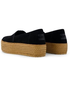 TOMS Valencia Espadrillas Nere Da Donna - Nero