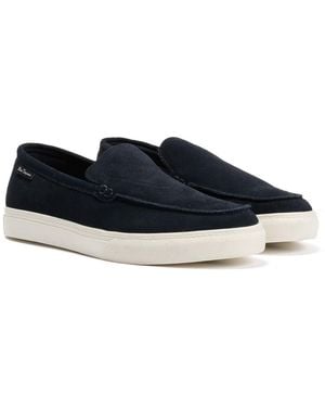 Ben Sherman Almer Suede Loafers - Blue
