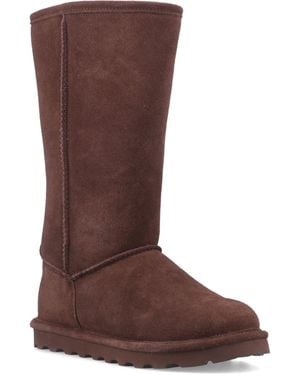 BEARPAW Elle Tall Suede Chicory Winter Knee High Boots - Brown