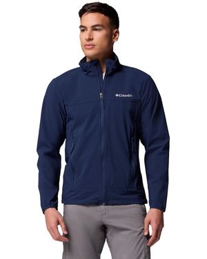 Columbia Heather Canyon Ii Softshell Jacket - Blue