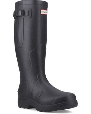 HUNTER Balmoral Mk Ii Boot Bottes De Pluie En Caoutchouc - Noir
