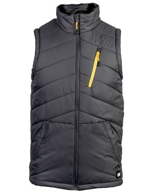 Caterpillar Essentials Body Warmer Gilets - Grey
