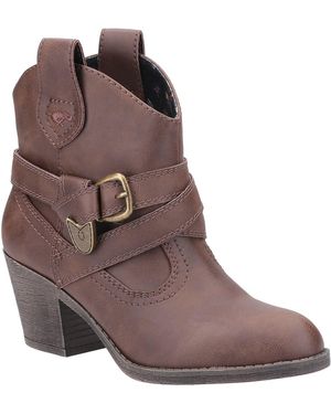 Rocket Dog Satire Synthetic Boots - Brown