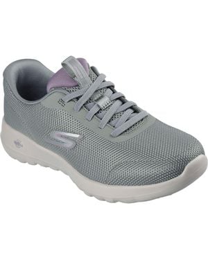 Skechers Go Walk Joy Rina Textile Sage/ Trainers - Grey