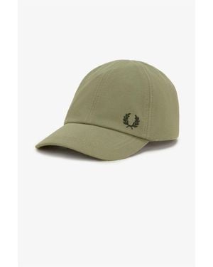 Fred Perry Pique Classic Baumwoll-Minz-/Nachtgrüne Kappen