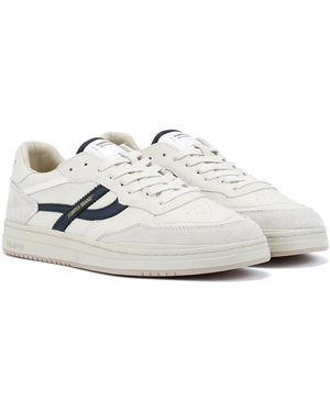 Pompeii3 Elan Leather Ecru/ Trainers - White
