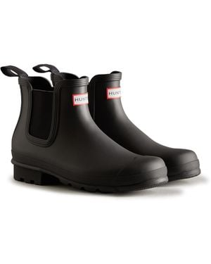 HUNTER Original Chelsea Boots - Black