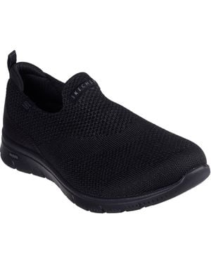 Skechers Arch Fit Refine 2.0 Cascade Textile Trainers - Blue