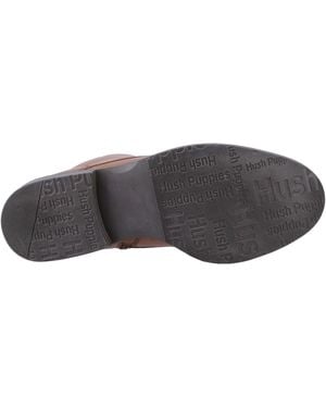Hush Puppies Valentina Stiefel Aus Leder - Grau