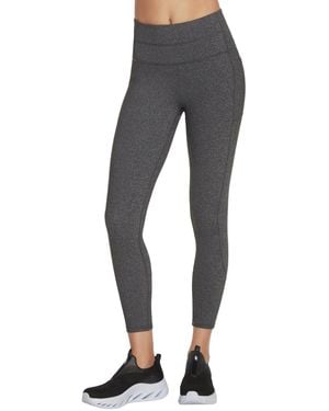 Skechers Gowalk Wear High-Waisted 7/8 Sports Leggings - Grey