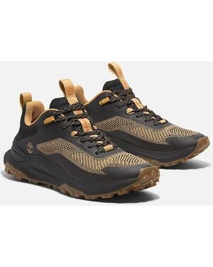 Timberland Motion Access Low Lace Leather /Wheat Trainers - Black