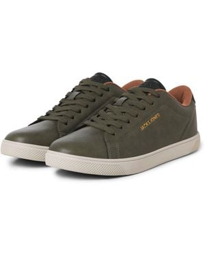 Jack & Jones Bosley Polyurethane Night Trainers - Green