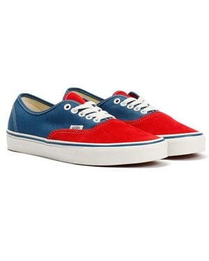 Vans Authentic Primary Racing Trainers - Blue
