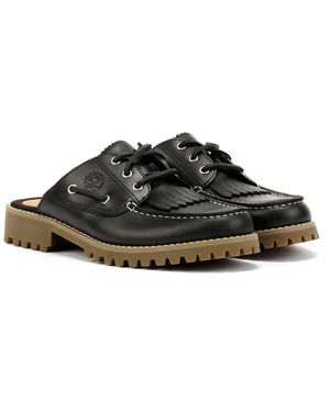 Timberland Noreen Zwarte Leren Muilen
