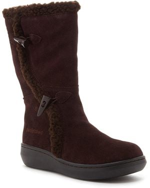 Rocket Dog Slope Suede Chocolate Boots - Brown