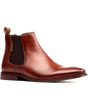 Base London Sikes Leather Boots - Brown