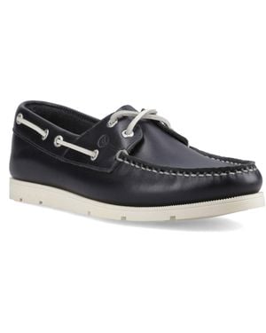 Sperry Top-Sider Oakland 2 Eye Boat Leather Shoes - Blue