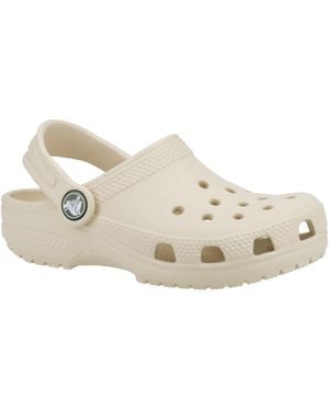 Crocs™ Kids' Classic Synthetic Bone Clogs - Natural
