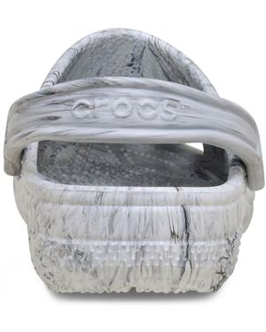 Crocs™ Classic Marbled Clog Sabots Thermoplastiques /Blancs - Gris
