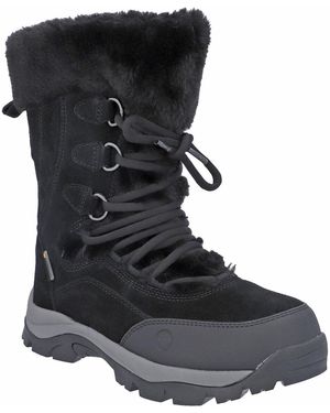 Hi-Tec Mortiz 200 Leather Hiking Boots - Black