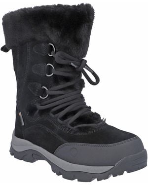 Hi-Tec Mortiz 200 Leather Hiking Boots - Black