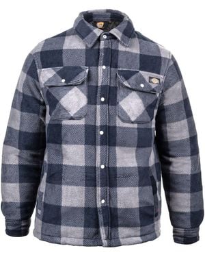 Dickies Portland Synthetic Casual Shirt - Blue