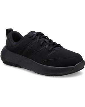 Crocs™ On The Clock Polyurethane Triple Trainers - Black