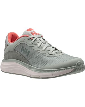 Helly Hansen Sport Marine Cotton Mist/Coral Almond Trainers - Grey
