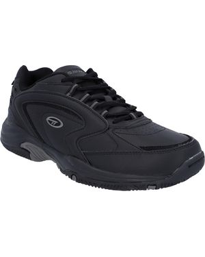Hi-Tec Blast Lite Wide Synthetic Trainers - Black
