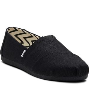 TOMS Alpargata Classic Cotton Espadrilles - Blue