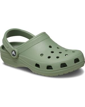Crocs™ Classic Clog Croslite Gummischlappen Mit Muster - Grün