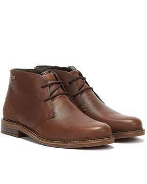 Barbour Readhead Bottes En Cuir - Marron