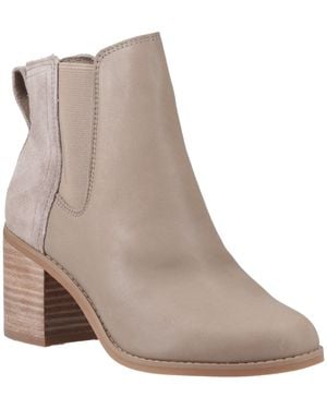 TOMS Evelyn Leather Women's Boots - Brown